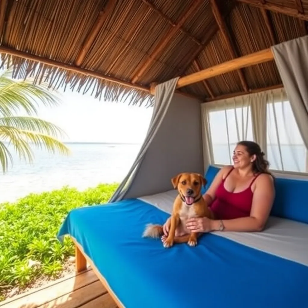 Hoteles pet friendly El Búho Bacalar | Eco-cabañas Hostal en Bacalar en Quintana Roo