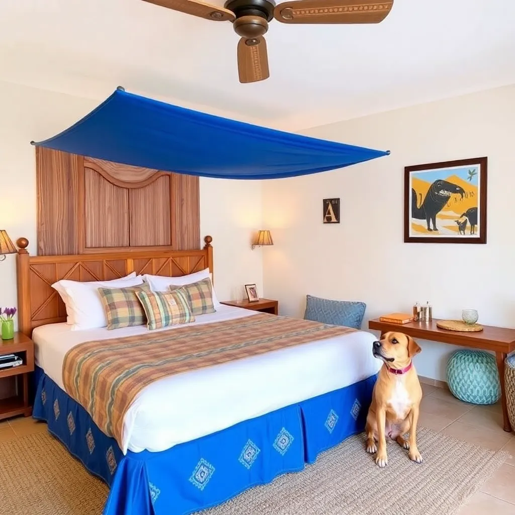 Hoteles pet friendly en La Bohemia Baja Hotel Pequeño en Todos Santos
