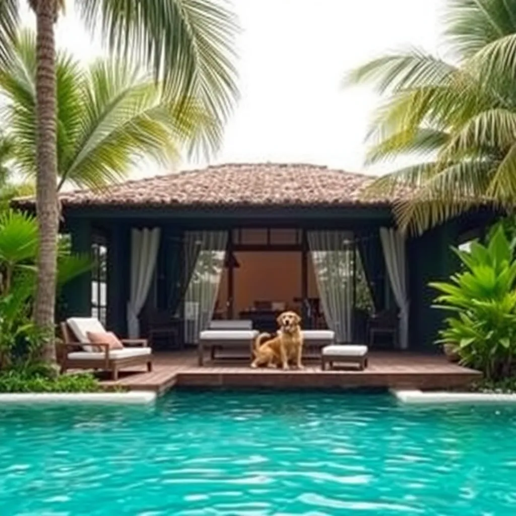 Hoteles pet friendly Royal Palm Bacalar en Bacalar en Quintana Roo
