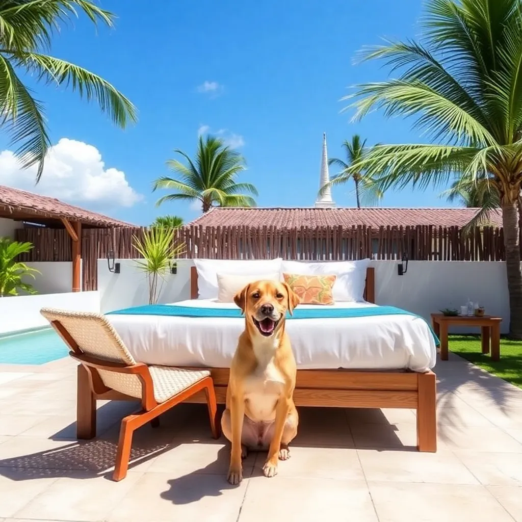 Hoteles pet friendly Tropical Casa Blanca Youth & Chic Hotel en Playa del Carmen en Quintana Roo